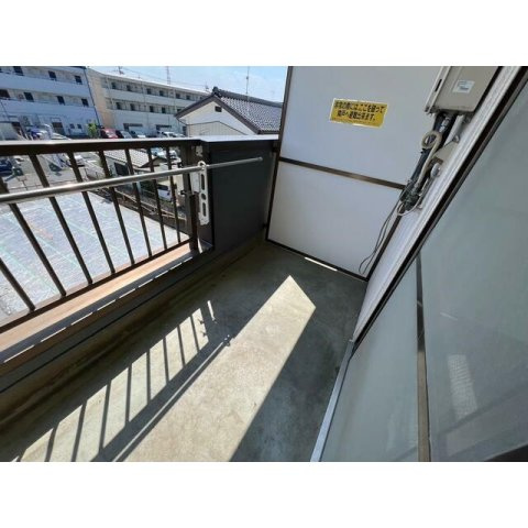 東松山市元宿１丁目の賃貸マンションのバルコニー