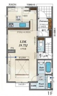 【間取り】 | 上尾市瓦葺　新築分譲住宅