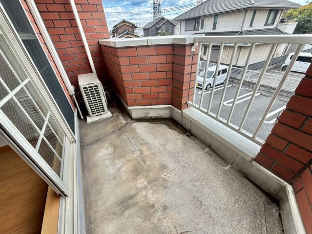 グレイスフルフィールドⅡのバルコニー