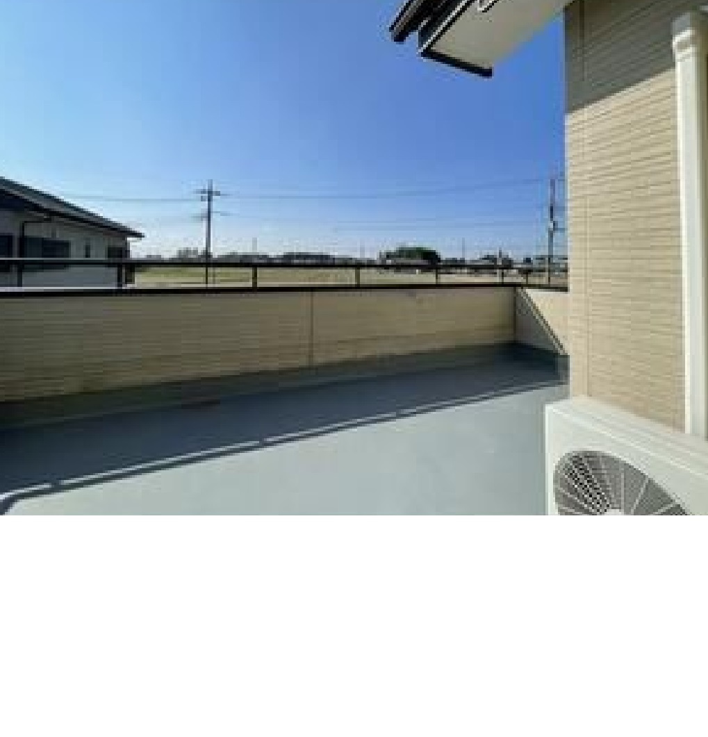 売戸建　小山市南乙女のバルコニー