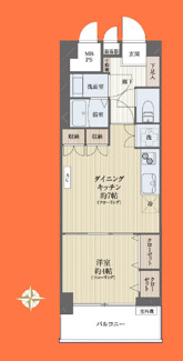 【間取り】 | ハイネスロフティ