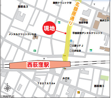 【地図】 | ベルフォート西荻