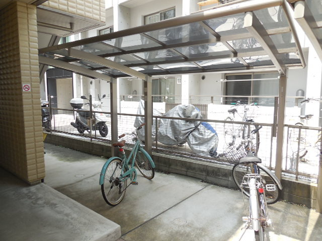 品川区西五反田５丁目の賃貸マンションの駐車場|★駐輪場