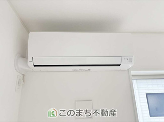【設備】 | CRADLEGARDEN日光市豊田第3　1号棟 | リビングにエアコンあります。