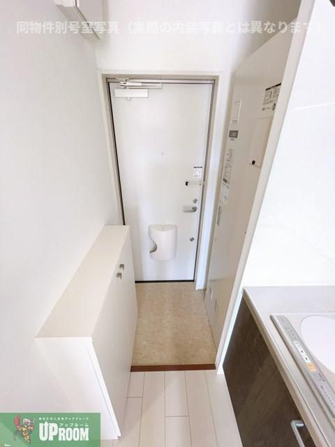 サン・friends元町A棟の玄関