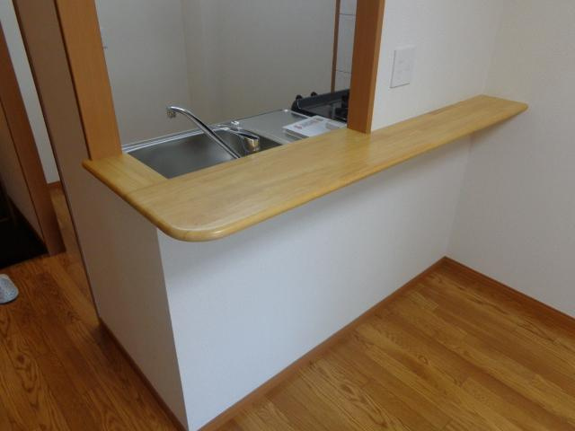 ラマージュのキッチン|カウンター