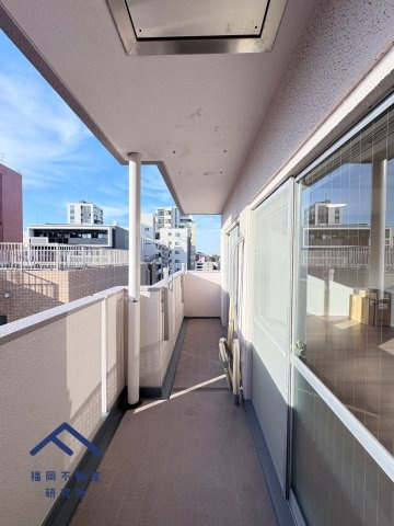 赤坂ハウスのバルコニー