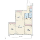 オリエントハイツ和白II☆仲介手数料無料☆の画像