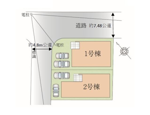 【区画図】 | ふじみ野市元福岡3期　全2棟　1号棟 | 1号棟
