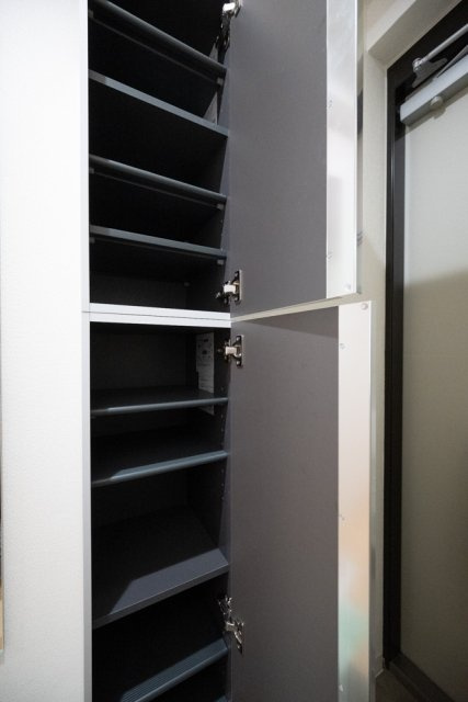 ペアパレス上池台№２の収納|靴入