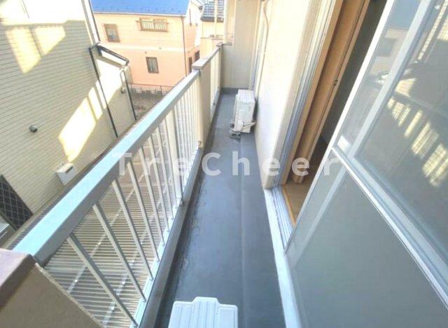 北前野コーポのバルコニー