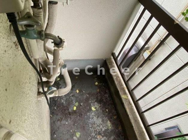 新和コーポのバルコニー