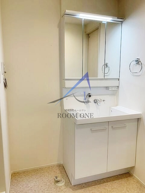 ハーモニーコート月島の洗面所|洗面台です。