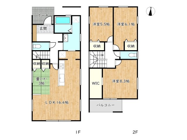 【間取り】 | 姫路市広畑区高浜町1丁目／新築戸建