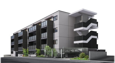 【外観パース】 | 仲介手数料０円！MODERN PALAZZO平尾path