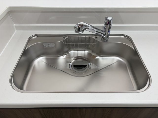 【設備】 | グラファーレ岡山市大福4期 (全2棟) | 浄水機能付きキッチン水栓
