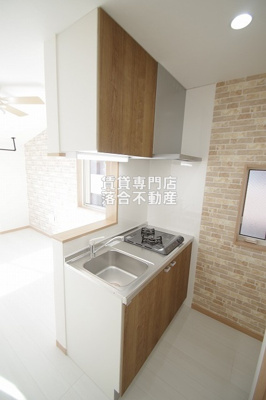 【キッチン】 | ボレロ橋本 | カウンターキッチン♪2口コンロ付き