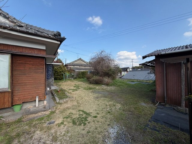 都城市丸谷町の中古一戸建の庭