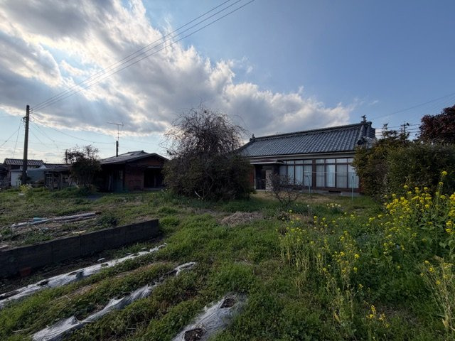 都城市丸谷町の中古一戸建の庭