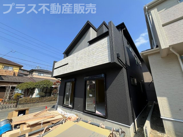 【外観】 | 福岡市城南区七隈3丁目　1号棟（全3棟）【仲介手数料無料・0円】 | 現地写真。プラス不動産販売なら、現場の全ての棟をまとめてご見学頂けます。