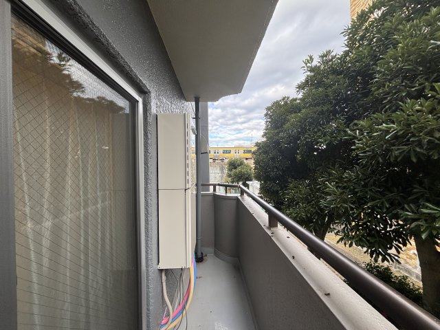 ジュネシオン平井のバルコニー