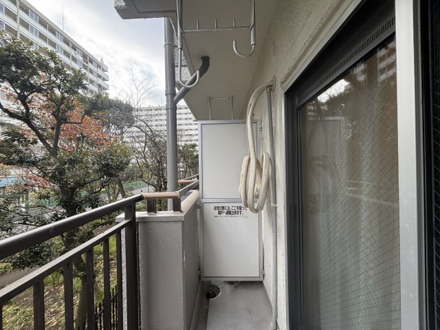 ジュネシオン平井のバルコニー