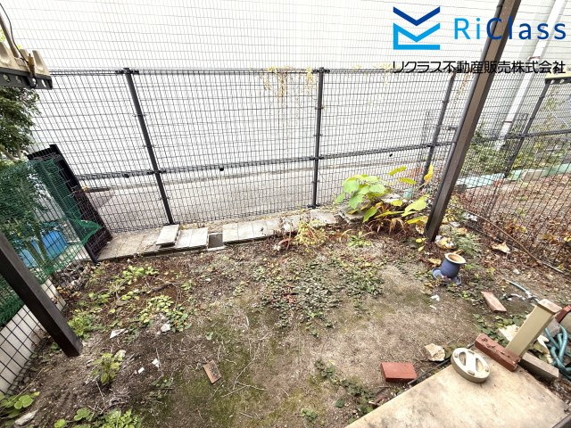 中古戸建　神戸市須磨区天神町４丁目4の庭|お庭も活用できます