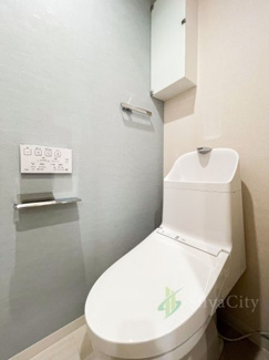 【トイレ】 | ニューパールマンション | トイレ温水便座機能付き