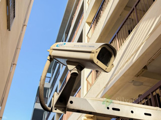 【防犯設備】 | ニューパールマンション | 防犯カメラ