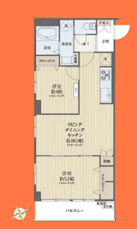 【間取り】 | ニューパールマンション