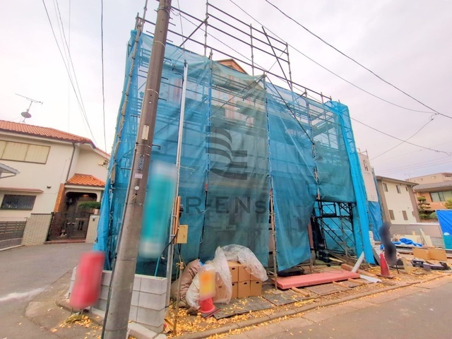 【外観】 | 練馬区富士見台３丁目　新築戸建て　３号棟 | 建築中