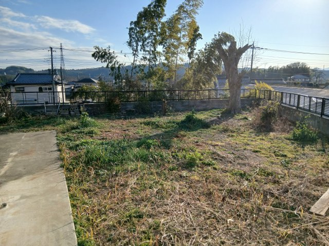 東松山市下唐子　中古戸建の庭