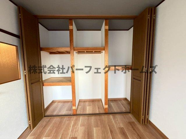 三井南町戸建　賃貸の収納|大きなものも収納できそうです