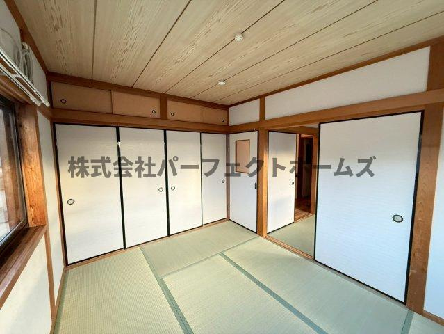 三井南町戸建　賃貸の和室|きれいな和室です