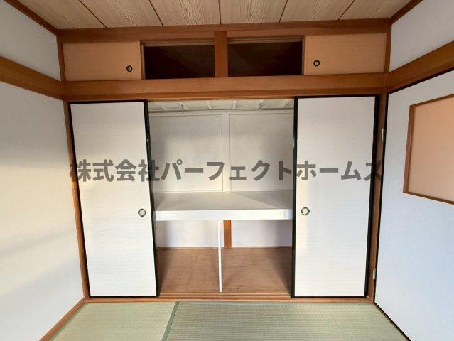 三井南町戸建　賃貸の収納|収納のためのスペースです