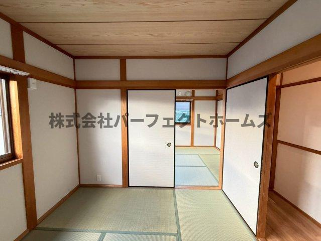 三井南町戸建　賃貸の和室|柔らかい畳が心地よい和室