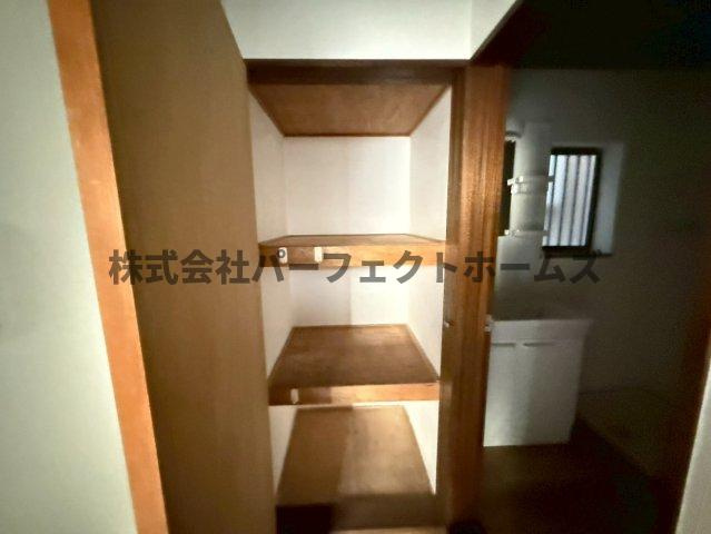 三井南町戸建　賃貸の収納|収納があります