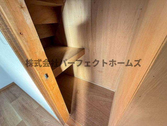 三井南町戸建　賃貸の収納|収納があります