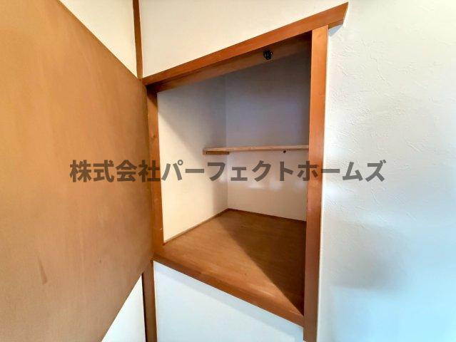 三井南町戸建　賃貸の収納|収納豊富です