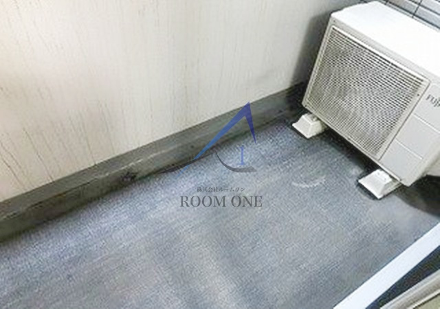 ZOOM市谷本村町のバルコニー|バルコニーです。