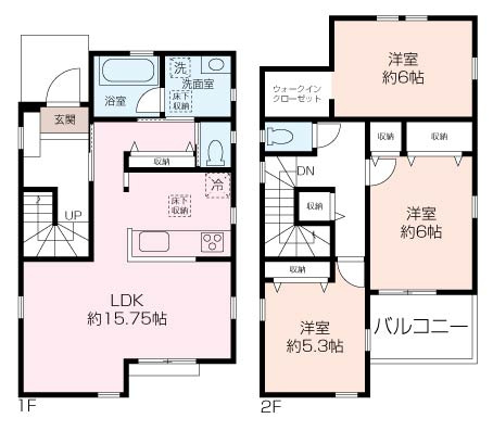 綾瀬市寺尾釜田1丁目中古戸建ての画像