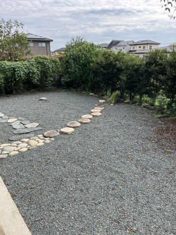 みどり市笠懸町鹿中古戸建の庭