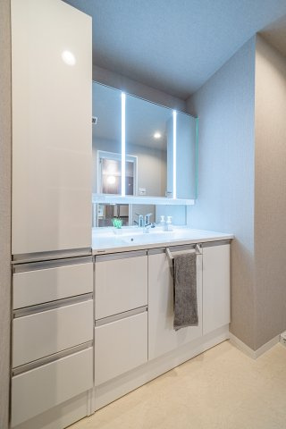 市川大野パーク・ホームズの独立洗面台|〈施工例〉洗面台