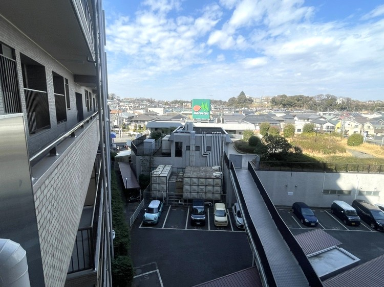 市川大野パーク・ホームズのその他共用部分|共用廊下からの眺望