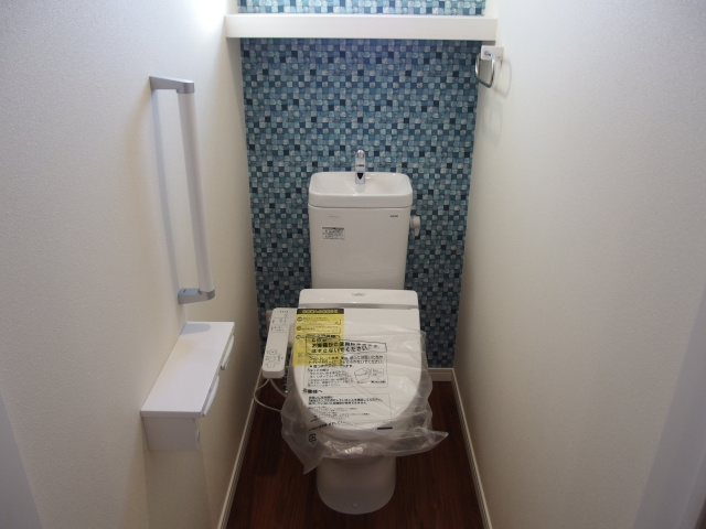 ガレージハウスのトイレ