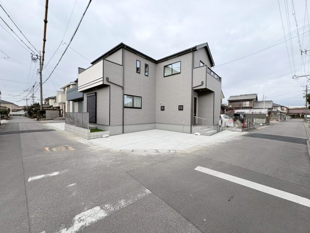 ハートフルタウン　江南市飛高町栄　全2区画分譲の前面道路含む現地写真|■前面道路　■ヤマダ不動産　株式会社リライフ　
■夢のマイホーム購入をフルサポートします！