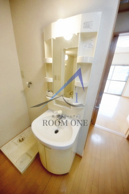 メゾン池田Ⅲの洗面所|洗面台です。