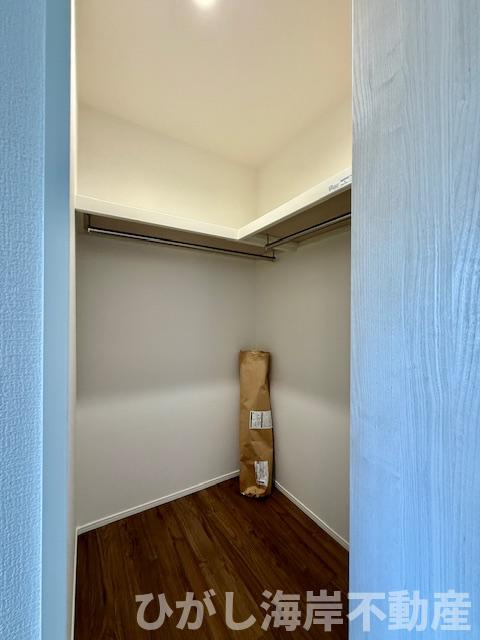 茅ヶ崎市浜之郷　新築戸建　全２区画の収納|ウォークインクローゼット