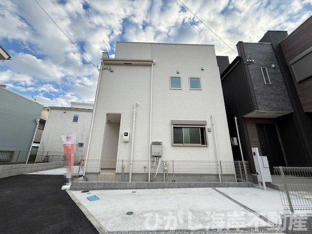 茅ヶ崎市浜之郷　新築戸建　全２区画の外観|現地外観