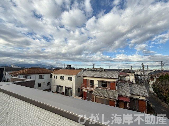 茅ヶ崎市浜之郷　新築戸建　全２区画の展望|スカイバルコニーからの眺望